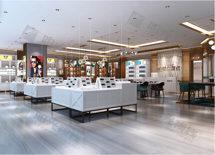 淮北同仁眼鏡店裝修設計案例