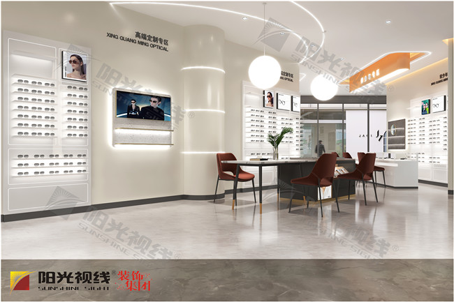 成都眼鏡店裝修設計案例