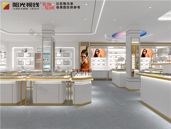 天明寶島眼鏡店裝修設計圖