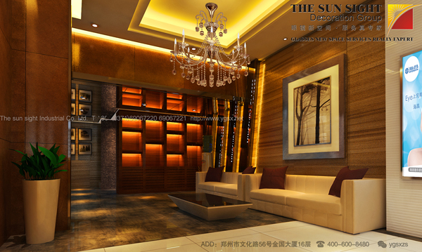 眼鏡店休息等待區(qū)設(shè)計(jì)效果圖