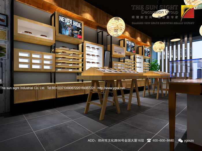 西安眼鏡店設(shè)計(jì)效果圖